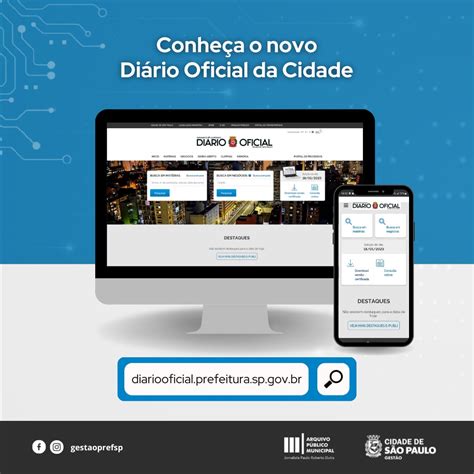 上東門|Prefeitura de São Paulo Lança Nova Plataforma do Diário Oficial。